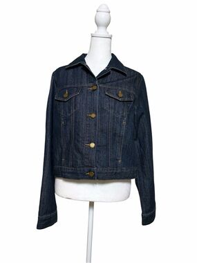 Michael Kors Dark Denim Jacket - Women